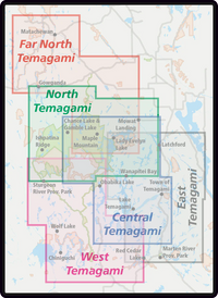 Maps by Jeff West Temagami